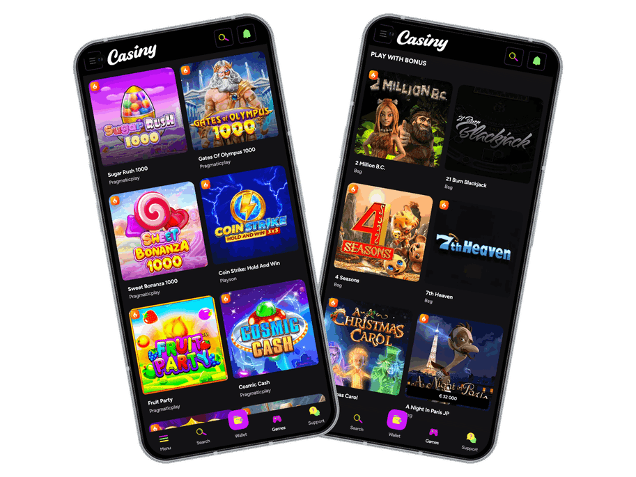 Casiny App for Australian Casino Users